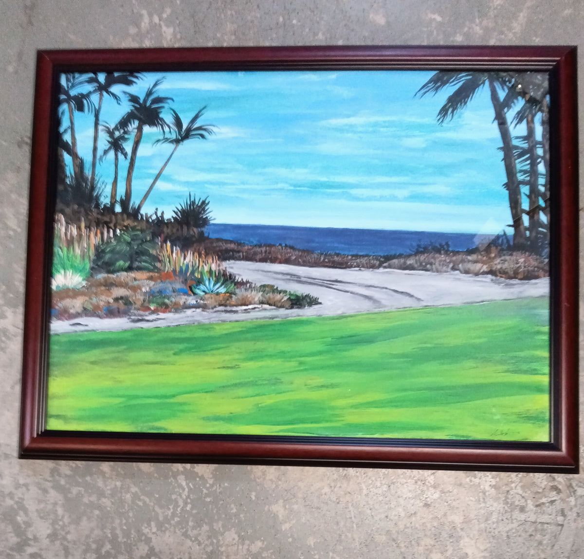 Back of the Bay Original Painting