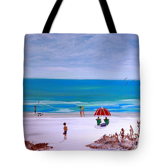 Serene Day at the Beach 2 - Tote Bag