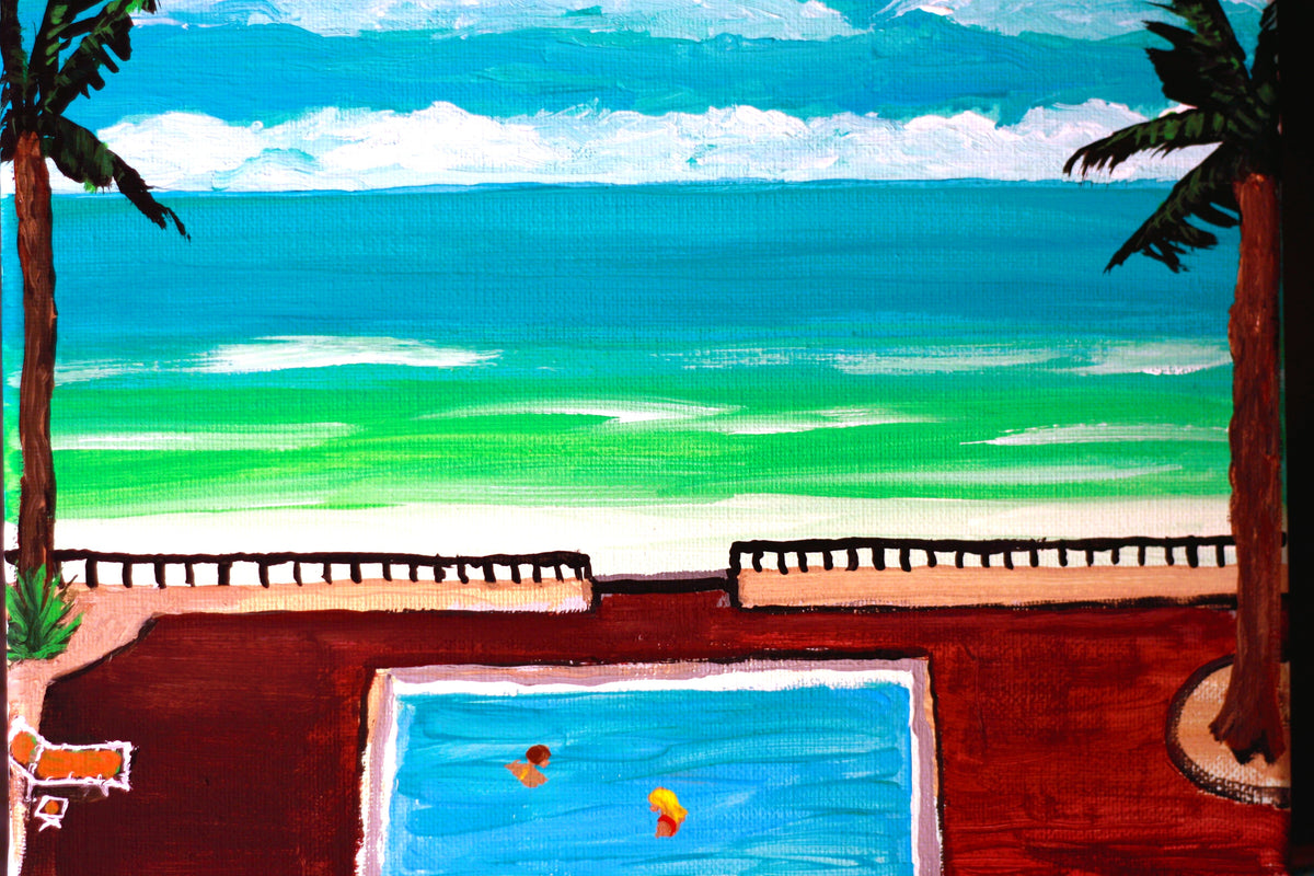 Beach House Print