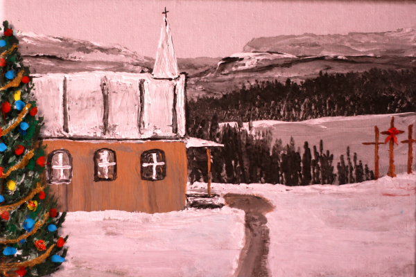 Church on the Hill Print