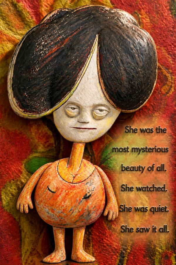 Mysterious Beauty Print