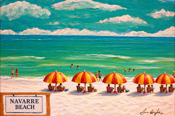 Navarre Beach Print