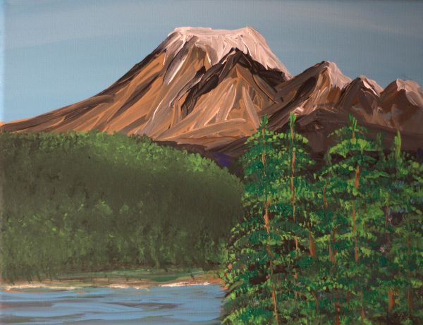 Volcano Print