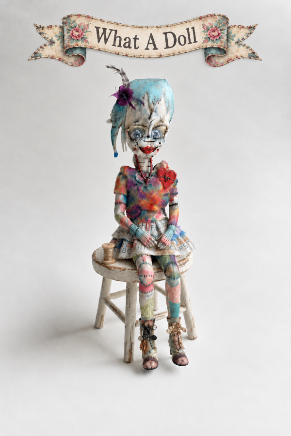 What A Doll Pareidolia Print