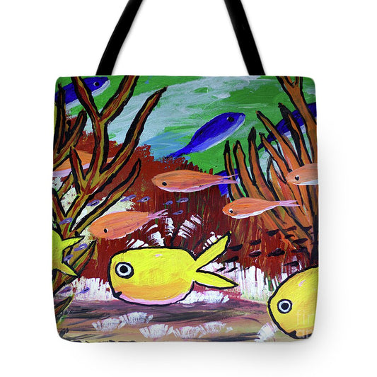 Fish n Hiding - Tote Bag