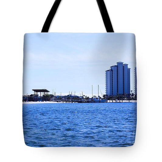 Juana's Pagodas Navarre beach - Tote Bag