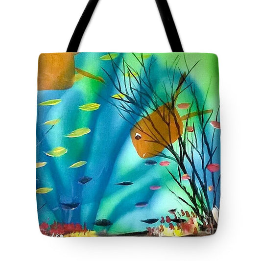 Tan Fish - Tote Bag