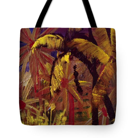 Palms in color 1 - Tote Bag
