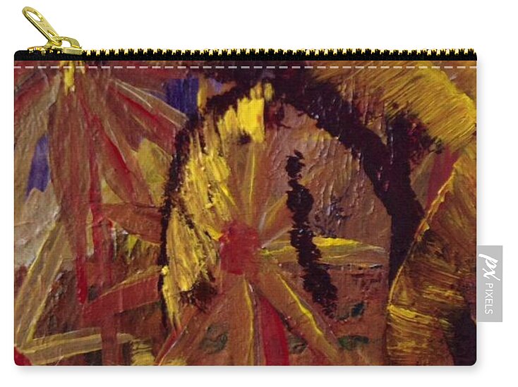 Palms in color 1 - Zip Pouch