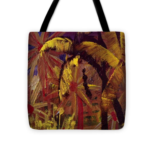 Palms in color 1 - Tote Bag