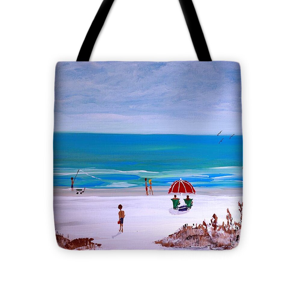 Serene Day at the Beach 2 - Tote Bag