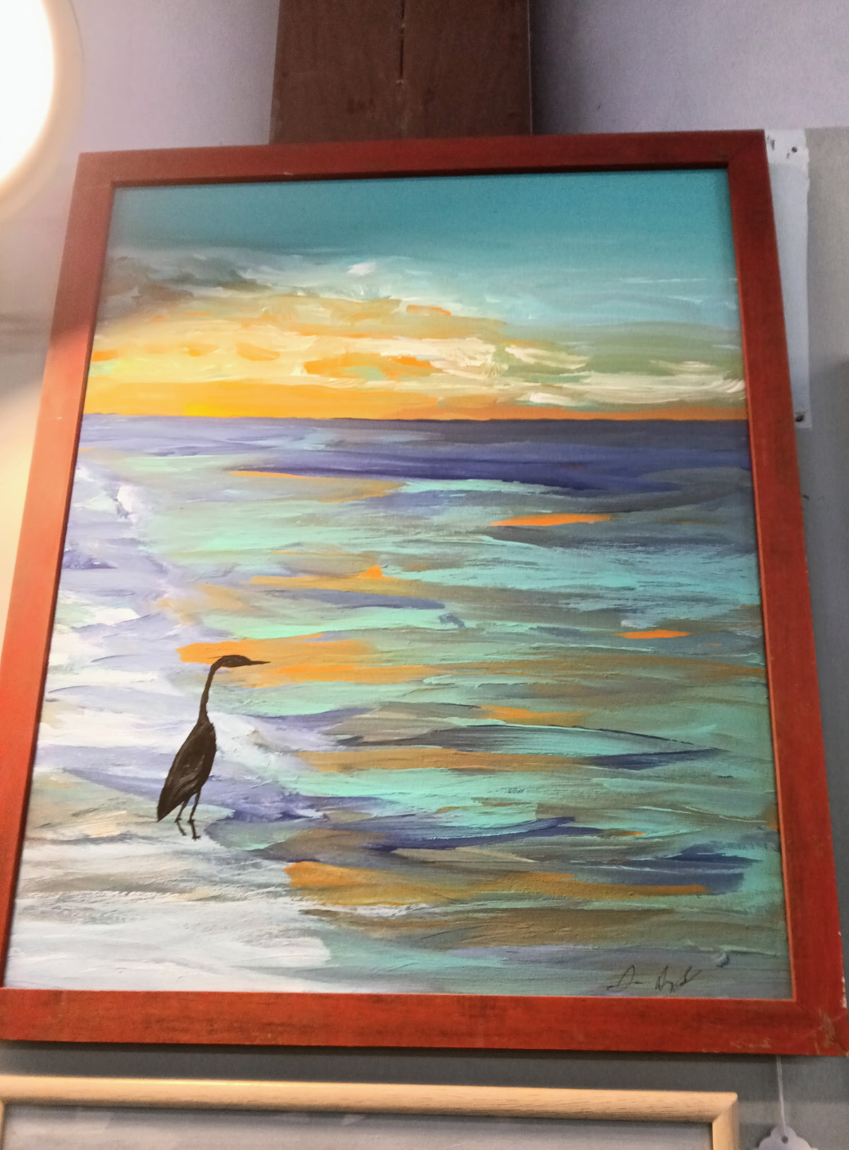 Fred in Black Original Painting