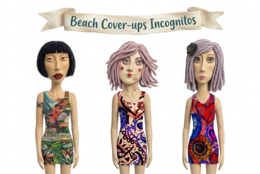 Beach Cover-ups Incognitos Framed Art Print, 8 x 10