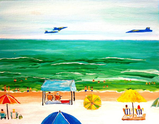 Blue Angels Framed Art Print, 8 x 10