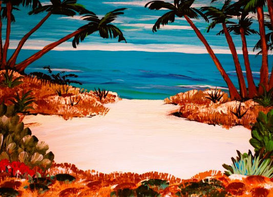 Caribbean Framed Art Print, 8 x 10