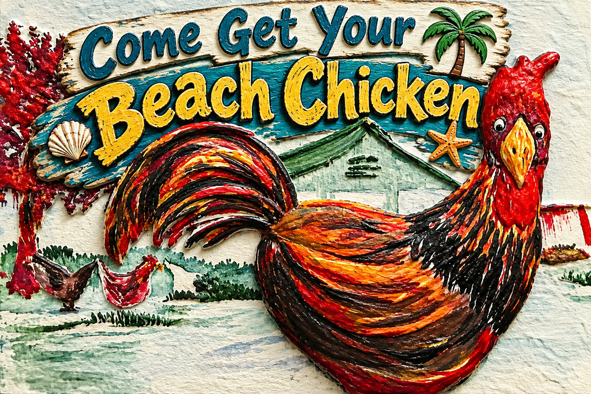 Chicken Farm Print