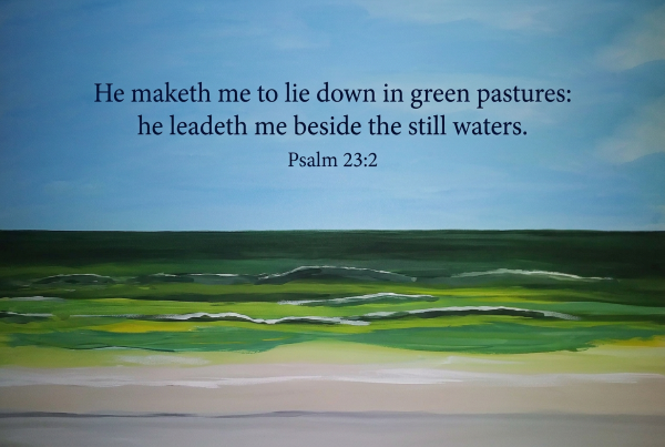 David's Still Waters Framed Art Print, 8 x 10