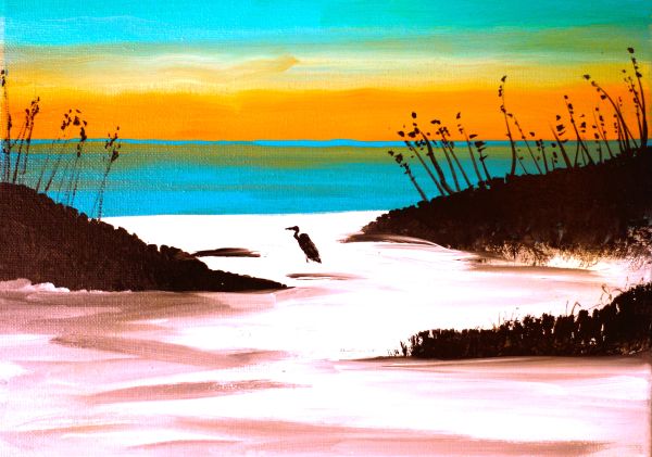 Fred in the Dunes Print