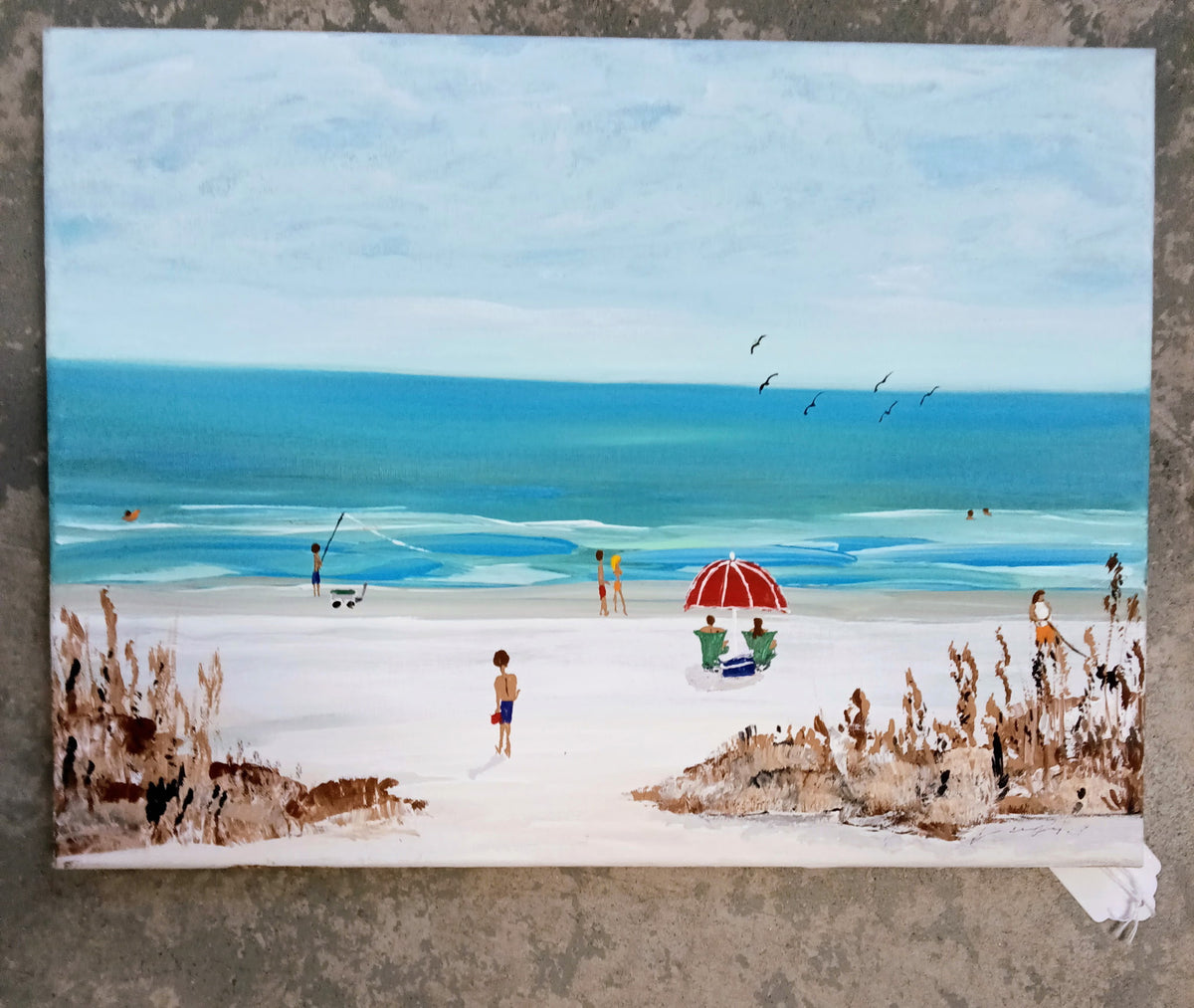 National Seashore Park Original Painting