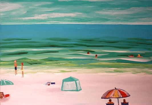 It's Always a Beach Day Framed Art Print, 8 x 10