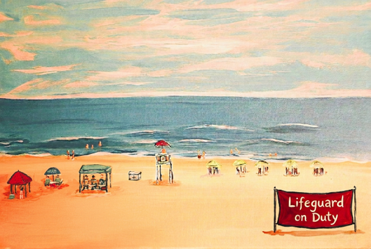 Lifeguard Print