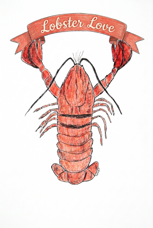 Lobster Love Print