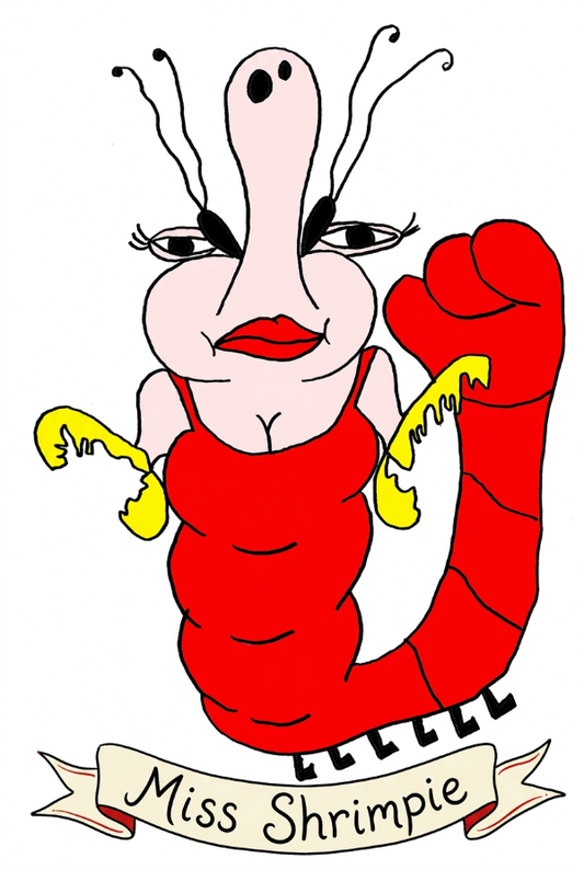 Miss Shrimpie Print