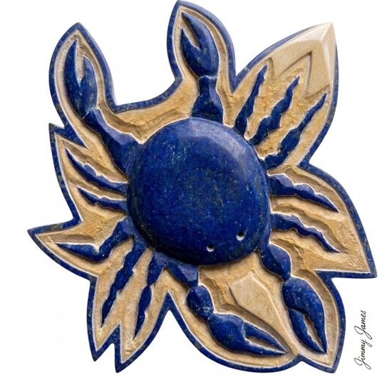The Blue Crab Framed Art Print, 8 x 10