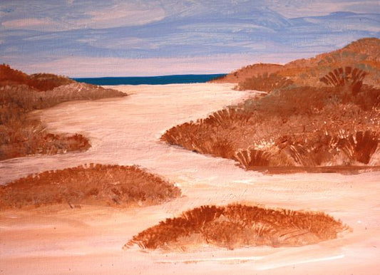 The Dunes Framed Art Print, 8 x 10