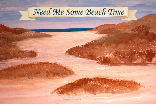 The Dunes Beach Time Framed Art Print, 8 x 10