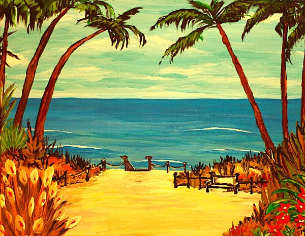Tropical Park Print