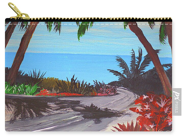 A walk through the Palms - Zip Pouch