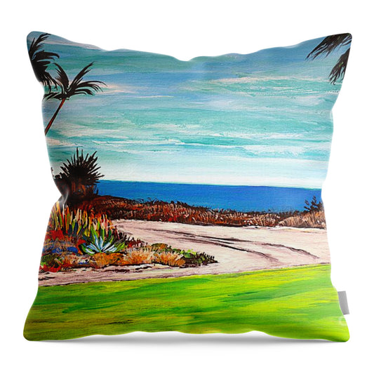 Back of the Bay - Throw Pillow