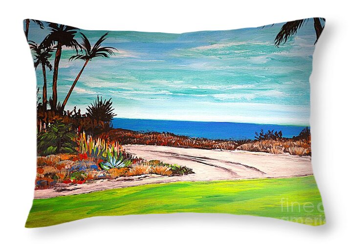 Back of the Bay - Throw Pillow