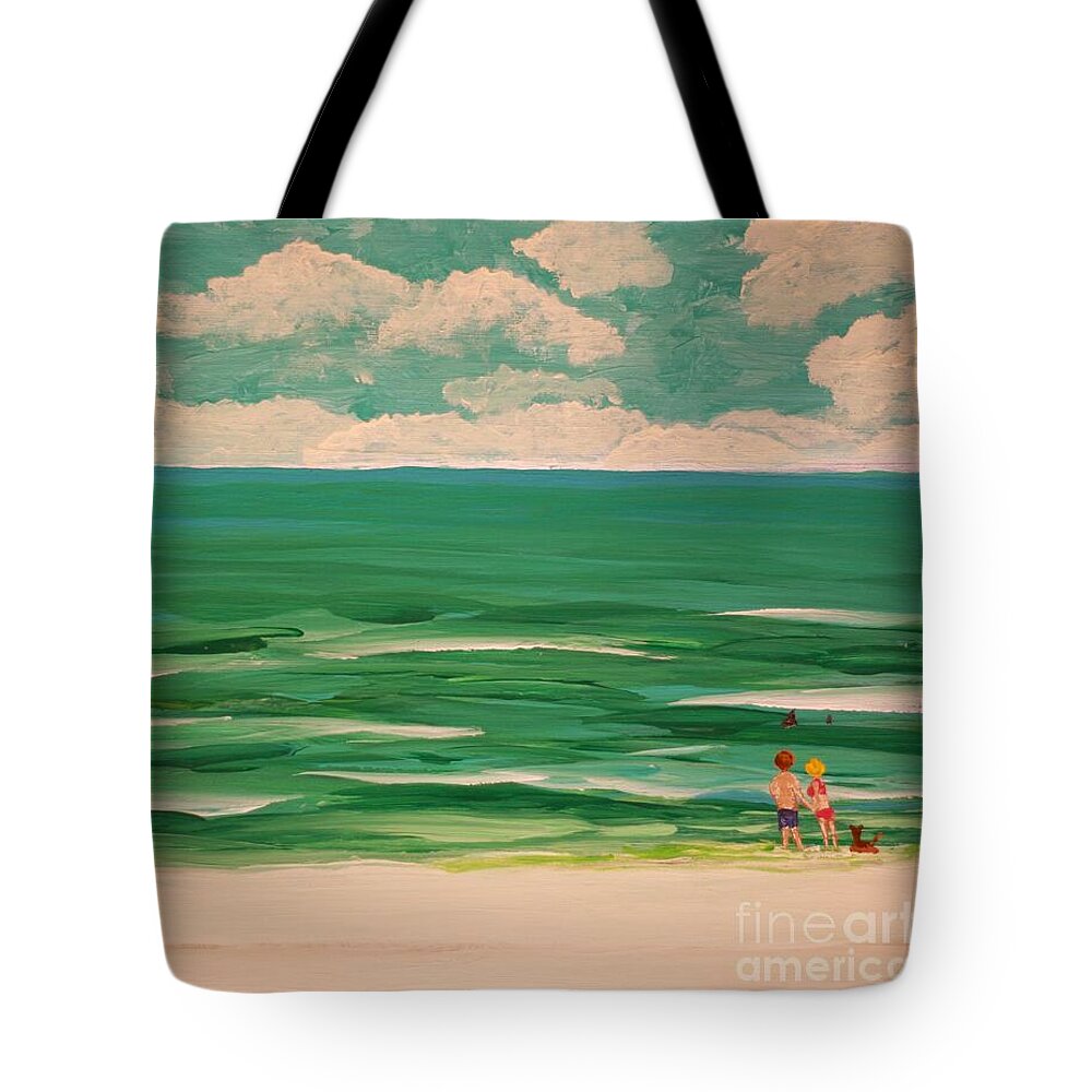 Beware of Sharks - Tote Bag