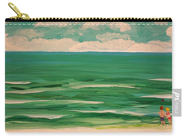 Beware of Sharks - Zip Pouch