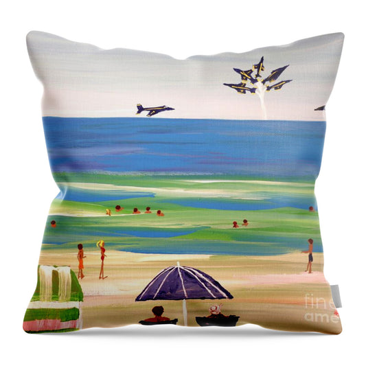 Blue Angles Pensacola - Throw Pillow