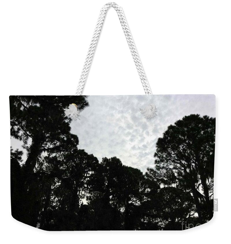Blue Cloudy Sky - Weekender Tote Bag