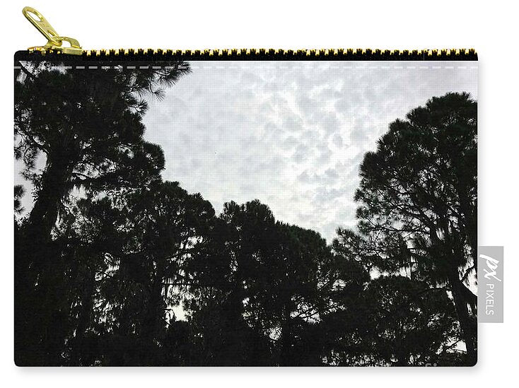 Blue Cloudy Sky - Zip Pouch