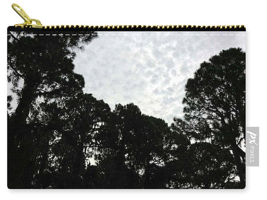 Blue Cloudy Sky - Zip Pouch
