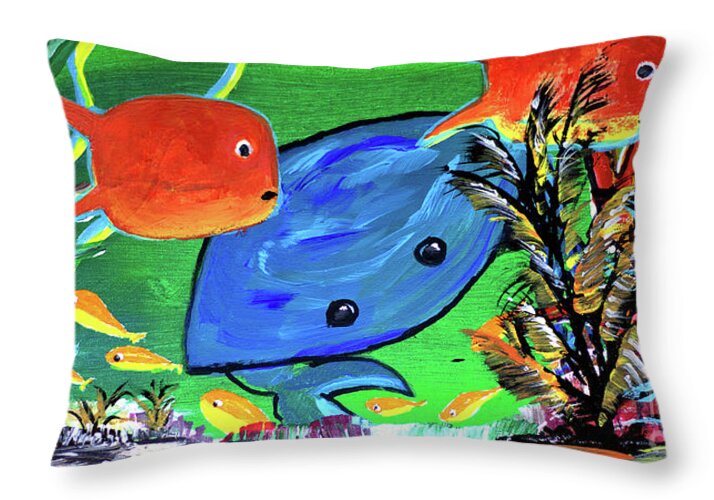 Blue Crab - Throw Pillow