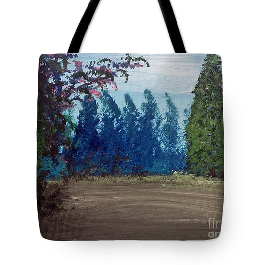 Blue Trees - Tote Bag