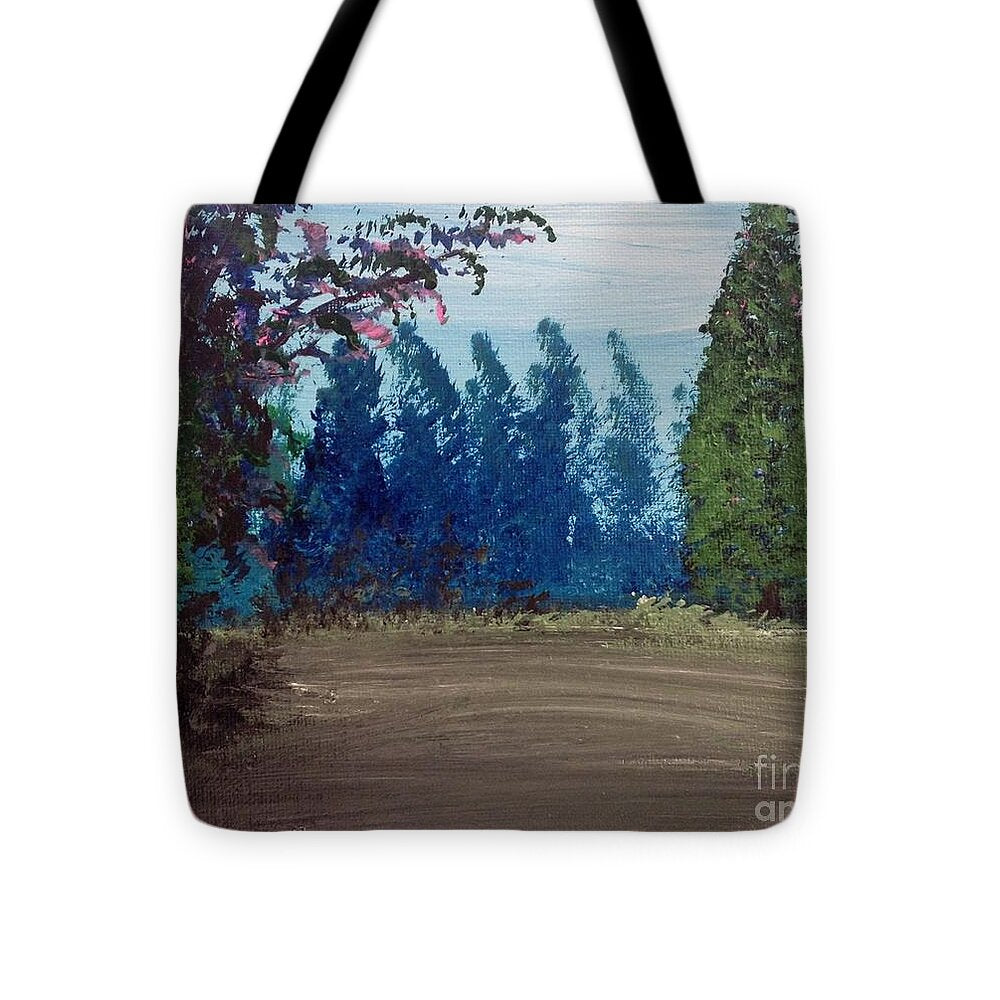 Blue Trees - Tote Bag