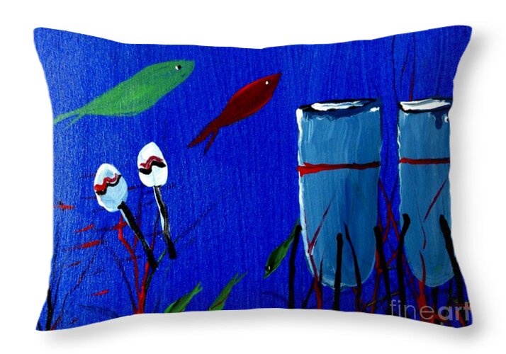 Bongos - Throw Pillow