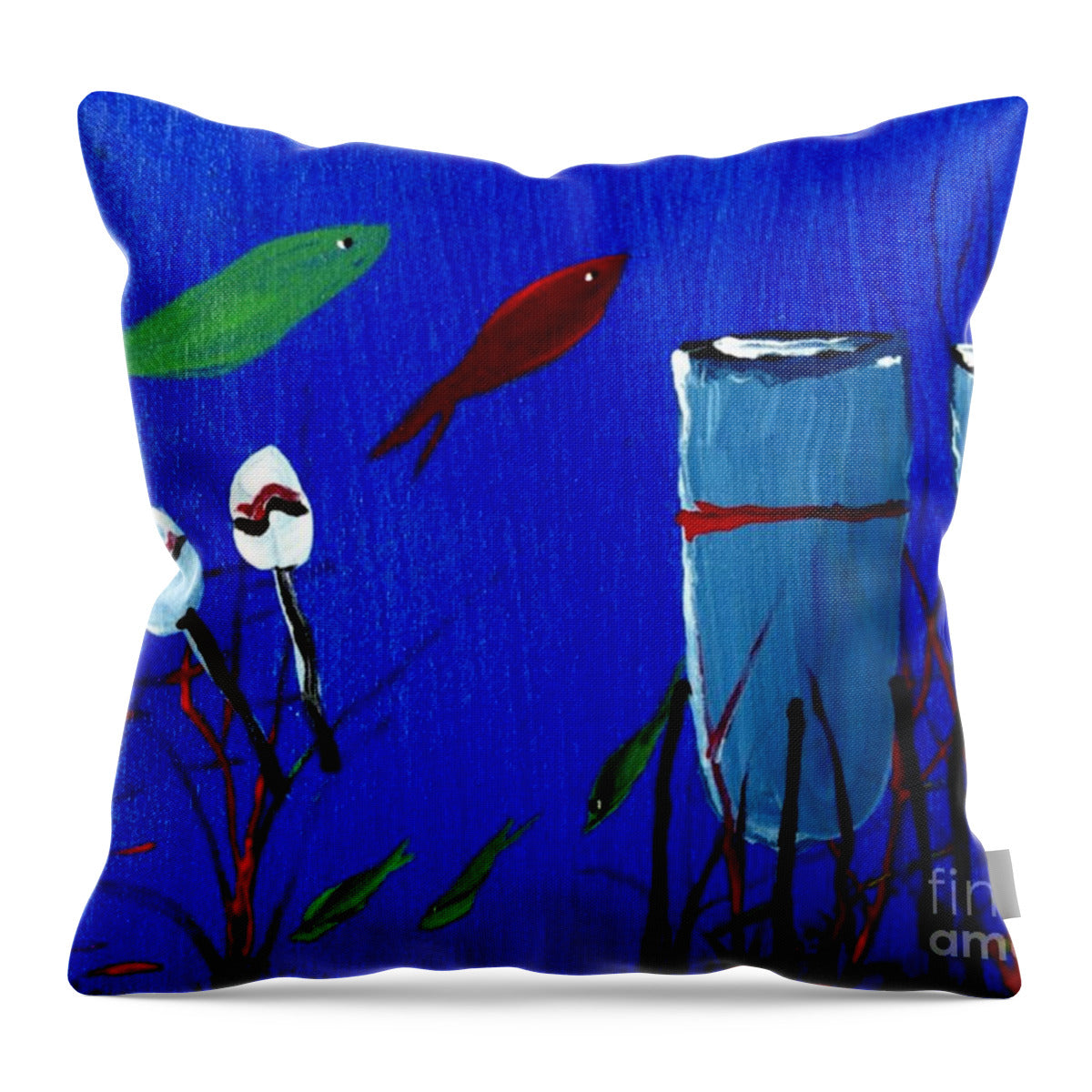 Bongos - Throw Pillow