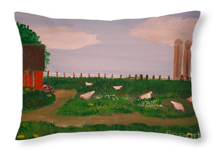 Chicken Little - Throw Pillow