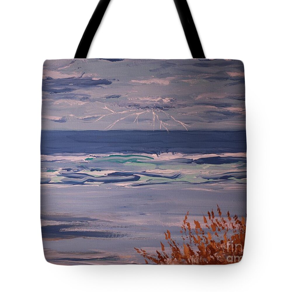 Coastal Stormy Seas - Tote Bag
