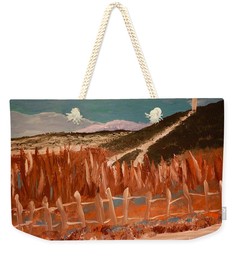 Cross on the Hill Pensacola - Weekender Tote Bag