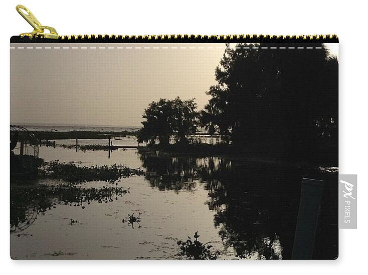 Dusk In Paradise Original Photography by James Daugherty - Zip Pouch