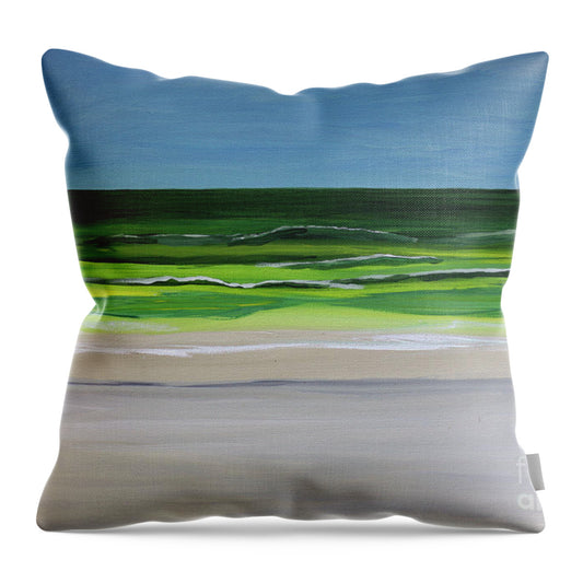 Emerald Sea - Throw Pillow